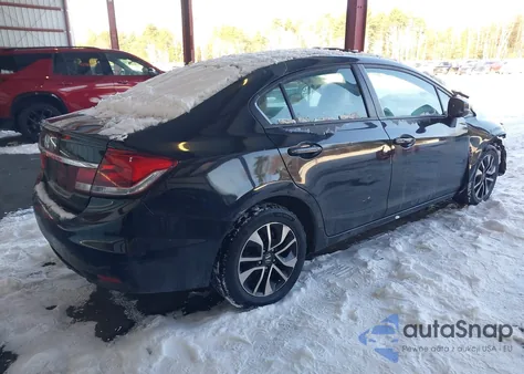 2013 Honda Civic Ex z USA, uszkodzony, nr VIN 2HGFB2F88DH531818